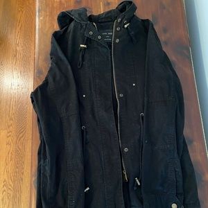 Womens Black Utility Stylist Jacket